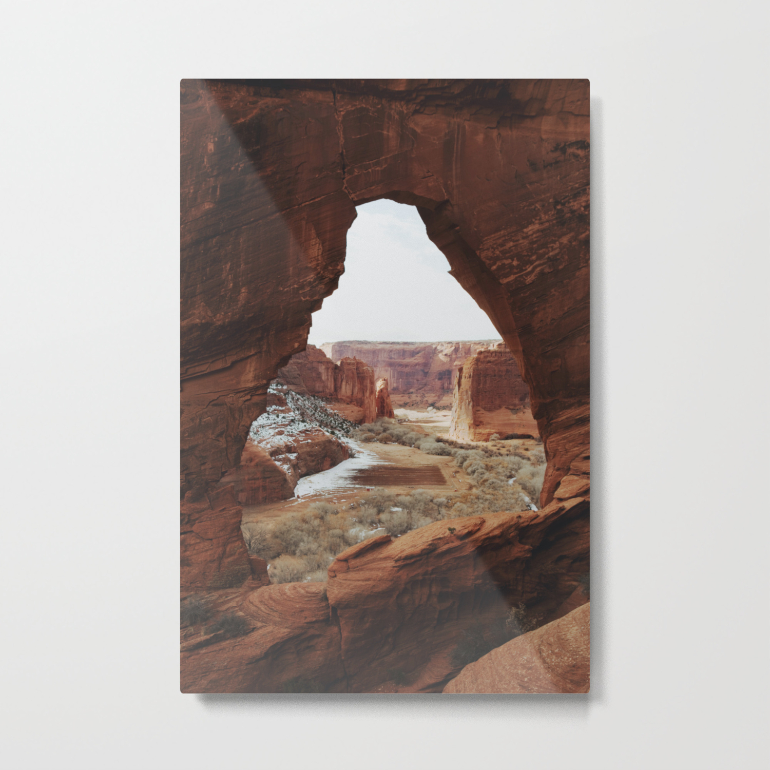 Window Rock Metal Print By Kevinruss Society6