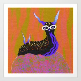 Sea slug Art Print