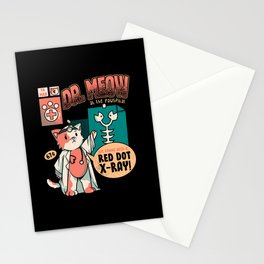 Dr Meow Doctor Cat Medicine Love My Doctor by Tobe Fonseca Stationery Card
