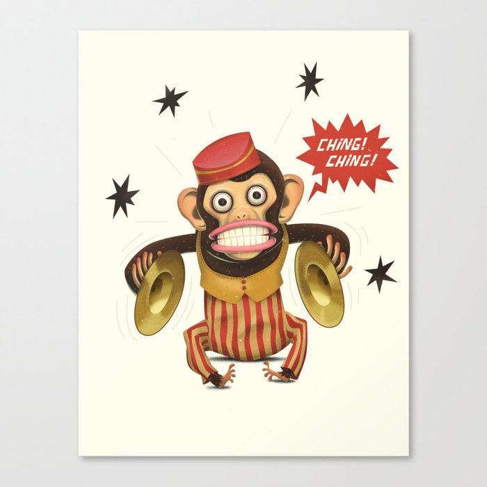 Magic Monkey Canvas Print