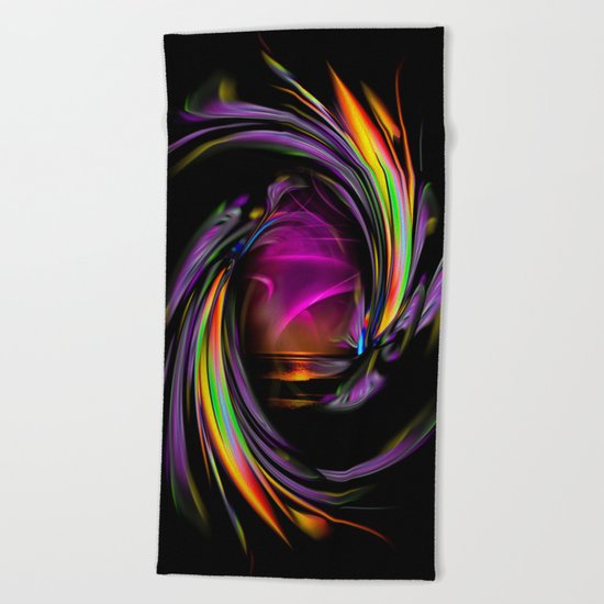 Wellness sunrise 2 Beach Towel
