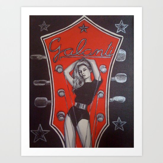 Galanti Art Print