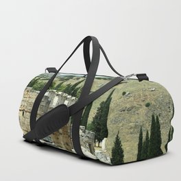 Round Towers The Frontinus Gate Hierapolis Duffle Bag