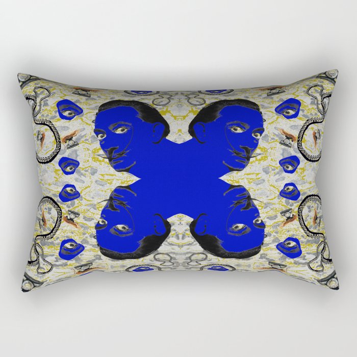 Dali Blue Mood Rectangular Pillow
