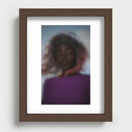 The Calm Storm Recessed Framed Print