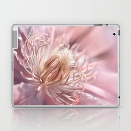 Clematis pink macro 0210 Laptop Skin