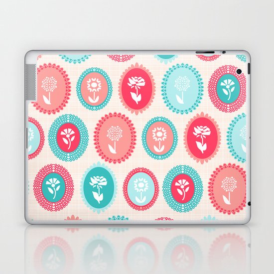Kitsch Cameo Flora Laptop & iPad Skin
