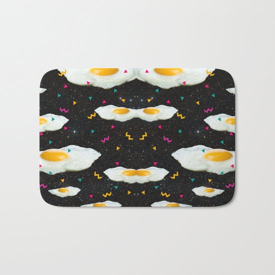 Funky Egg Galaxy Bath Mat