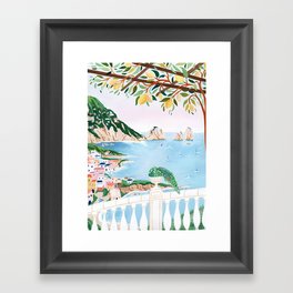Capri, Italy Framed Art Print