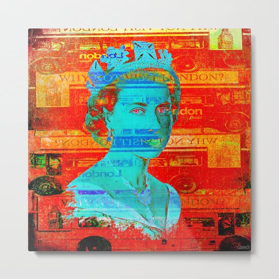 nothing to say Metal Print