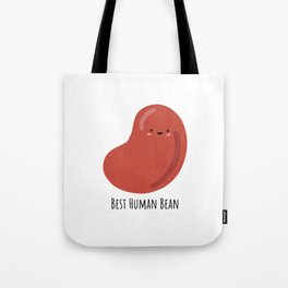 Best Human Bean Tote Bag