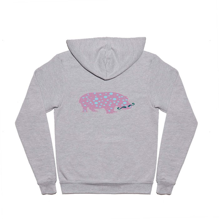 Hipster Hippo Hoody