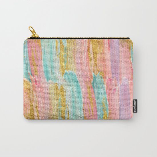 Gilded pastels Carry-All Pouch