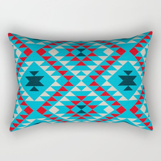 Geometric tribal pattern Rectangular Pillow