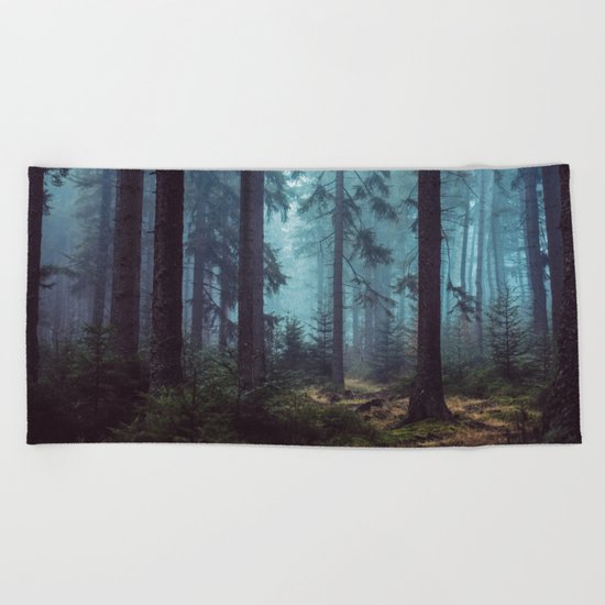 In the Pines Beach Towel