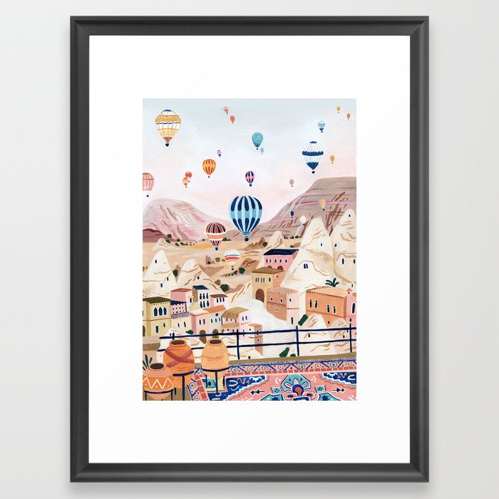 Cappadocia, Turkey Framed Art Print