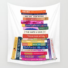 Black Authored Books Wall Tapestry
