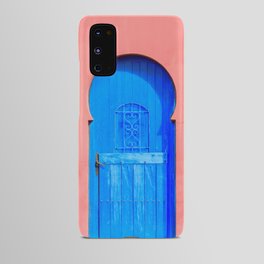 Exotic Door - Blue Entrance - Architecture Android Case