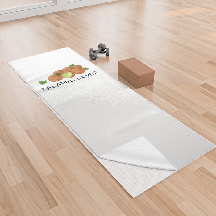 Falafel lover design Yoga Towel