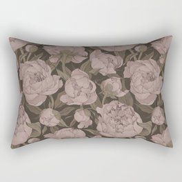 Blooming peonies 5 Rectangular Pillow