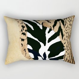 Zebra,leopard,tiger print Rectangular Pillow