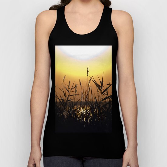 Seagrass - Summersunset - Isle Ruegen Unisex Tank Top
