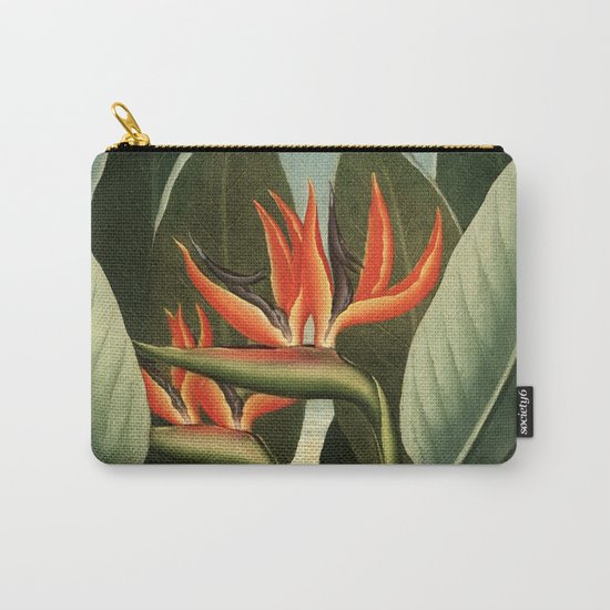 Birds of Paradise : Temple of Flora Carry-All Pouch