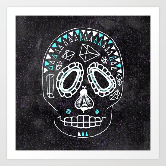 BEESKULL Art Print