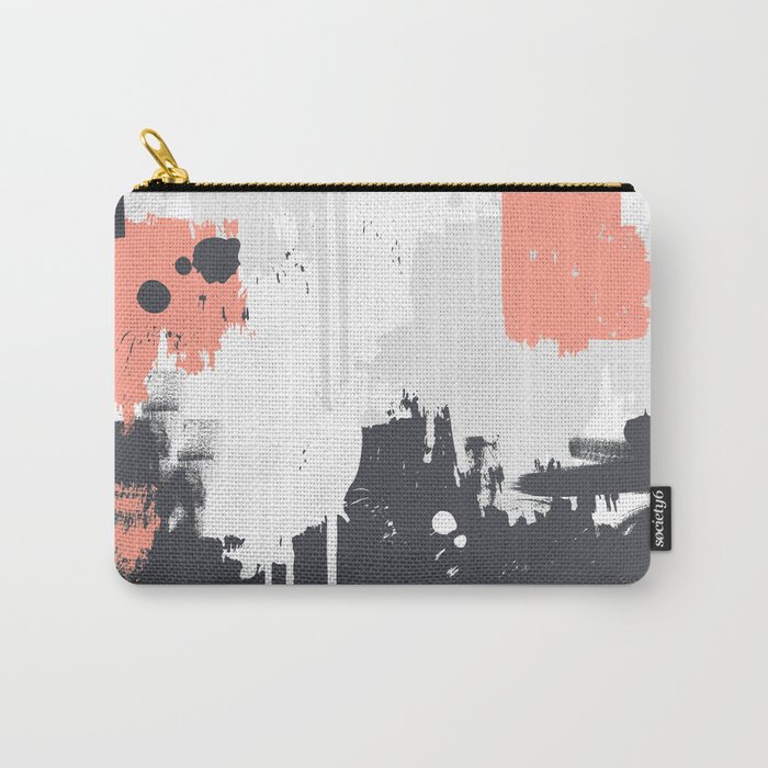 Abstract Paint Pattern 01 Carry-All Pouch