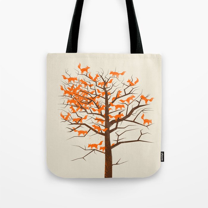 Blazing Fox Tree Tote Bag by 38 Sunsets | Society6