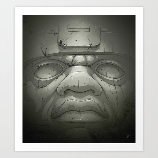 Olmeca I. Art Print