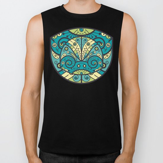 Green Biker Tank