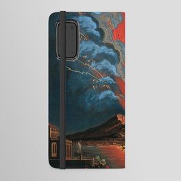 The Eruption of Mount Vesuvius Android Wallet Case