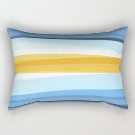 Blue Gold Colorspace 18000 Rectangular Pillow