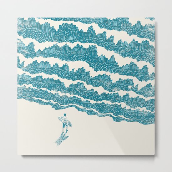 To the sea Metal Print