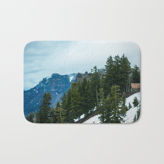 Crater lake-OR Bath Mat