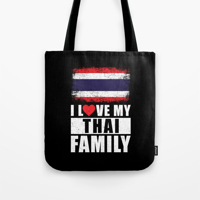 Thai Family Tote Bag