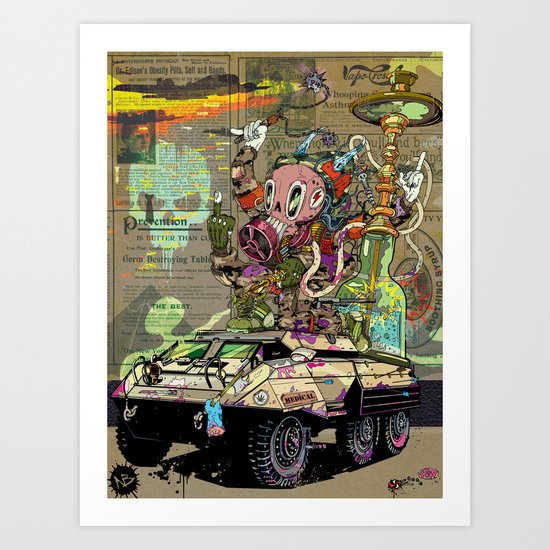 Warpath Art Print