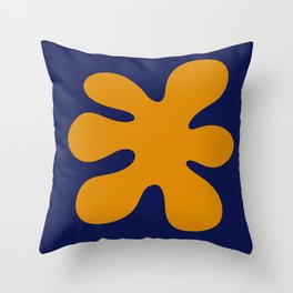 Matisse abstract Moon cut-out Throw Pillow