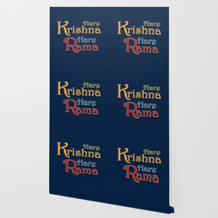 Hare Krishna Hare Rama Maha Mantra Wallpaper By Josephoto Society6