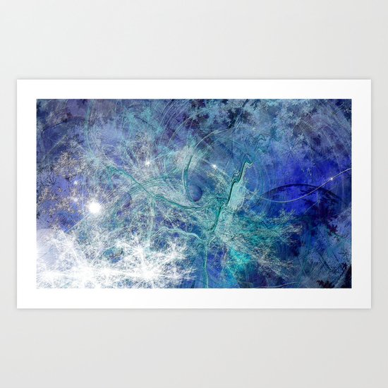 Snowstorm Art Print