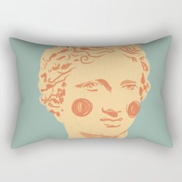 Ancient head #1 Rectangular Pillow