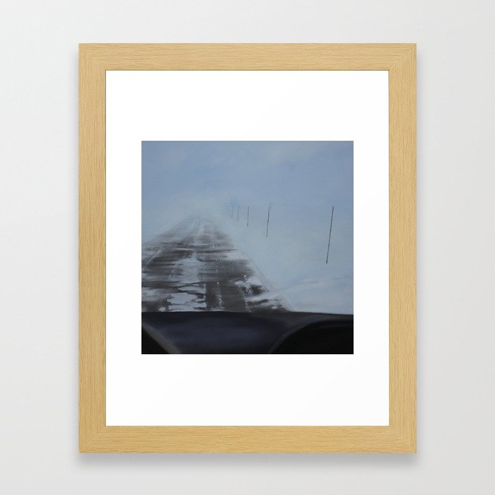 Alaskan Road Framed Art Print