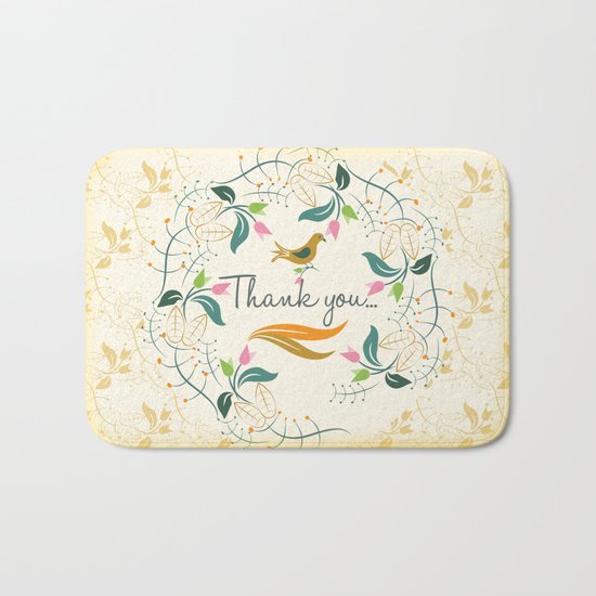 Thank you Bath Mat