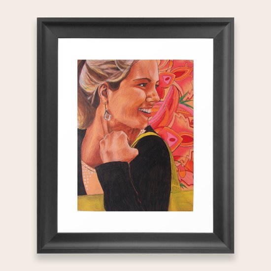 Emily Framed Art Print