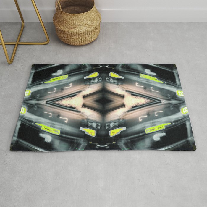 Kaleidoscopic Car Rug