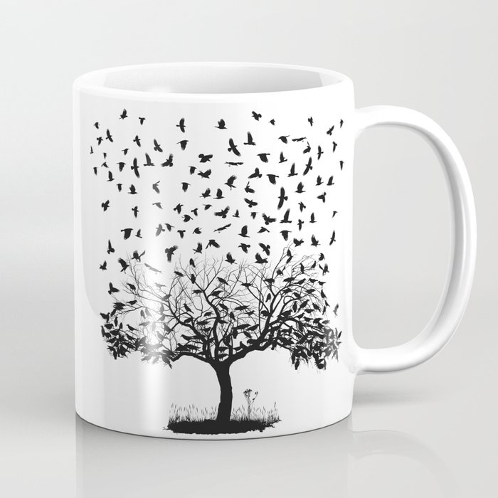 Crows in a tree Coffee Mug