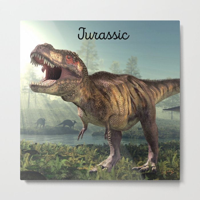 Dinosaurs Metal Print