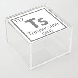 Tennessine - Tennessee Science Periodic Table Acrylic Box