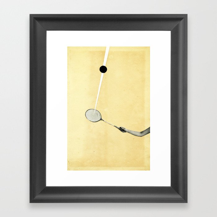 Tennis Framed Art Print